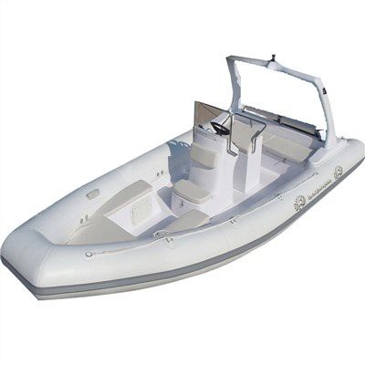 Inflatable Boat nrog Electric Tsav